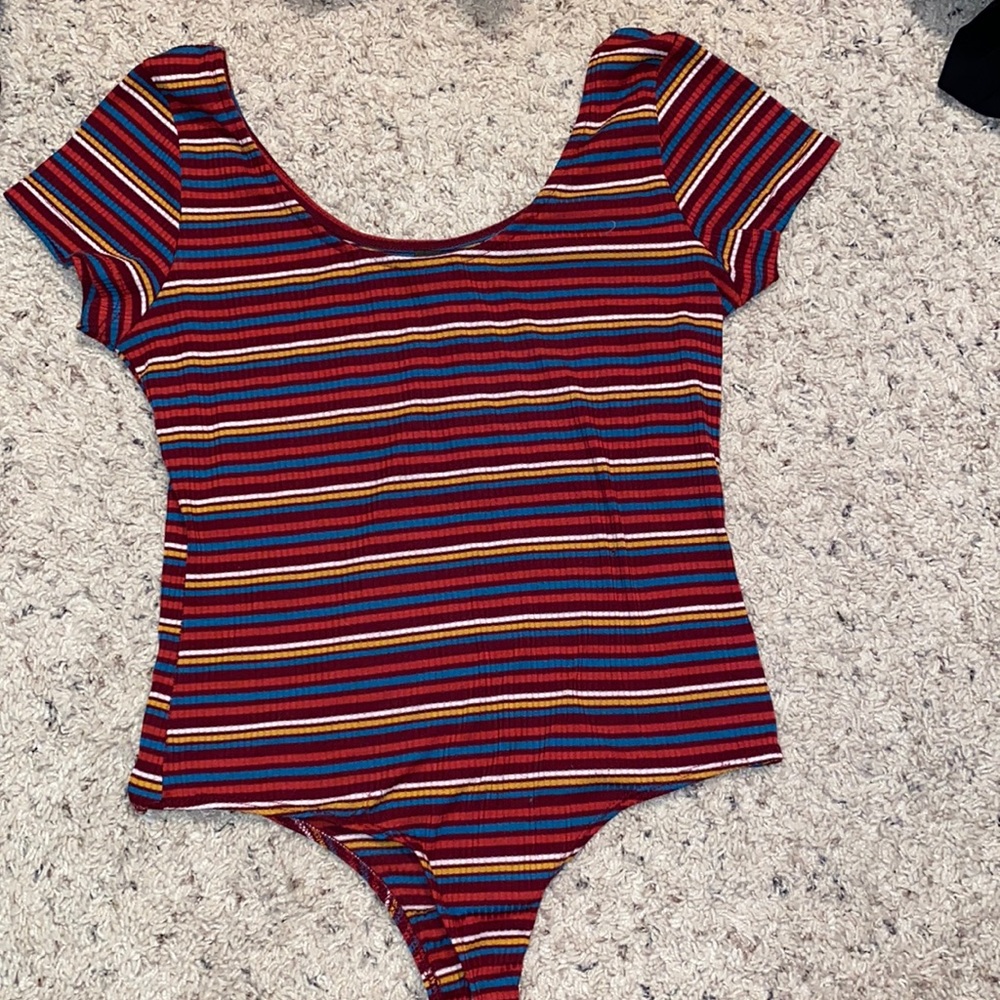 Stripped bodysuit